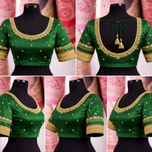 360 view of bridal Aari blouse