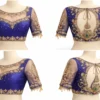 360 view of Aari embroidery bridal blouse