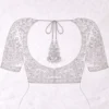Back blouse Aari embroidery tracing design