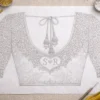 Aari Blouse Back Tracing Design with Initials