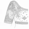 Aari Design Near Me Bridal Blouse India Sleeve View Paper Tracing