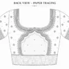 Printable Aari design paper tracing for bridal blouse embroidery