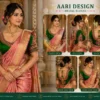 360 degree bridal Aari blouse design with customized JR back work