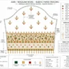 Sleeve Paper Tracing Design for Bridal Aari Embroidery Blouse