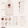Sleeve Paper Tracing Design for Bridal Aari Embroidery and Maggam Work Blouse