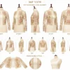 Premium 2 in 1 Invisible Aari Jacket with ivory transparent organza and handcrafted rose floral embroidery for bridal wear, custom tailoring and online Aari work. 360 view