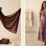 Custom Saree to Casual A-Line Wrap Dress Conversion