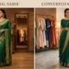 Saree to Dress Fashion Ideas: How to Creatively Upcycle Traditional Silk & Georgette