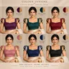 Jhumka Shoulder – Deepavali Special Fusion Saree Blouse
