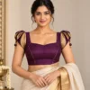 Jhumka Shoulder – Deepavali Special Fusion Saree Blouse