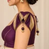 Jhumka Shoulder – Deepavali Special Fusion Saree Blouse