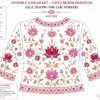 Magenta Lotus Bloom Invisible Aari Jacket back view