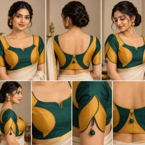 Mango Orbit fusion saree blouse collection for Deepavali and festive occasions