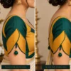 Mango Orbit fusion saree blouse collection for Deepavali and festive occasions