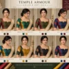 Temple Armour Fusion Saree Blouse | Deepavali Designer Blouse